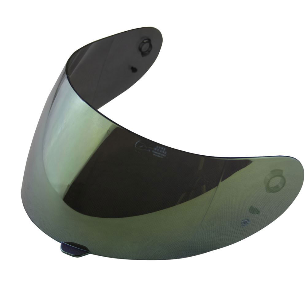 Viseira Capacete AGV K3 K4 Dourado - Polivisor
