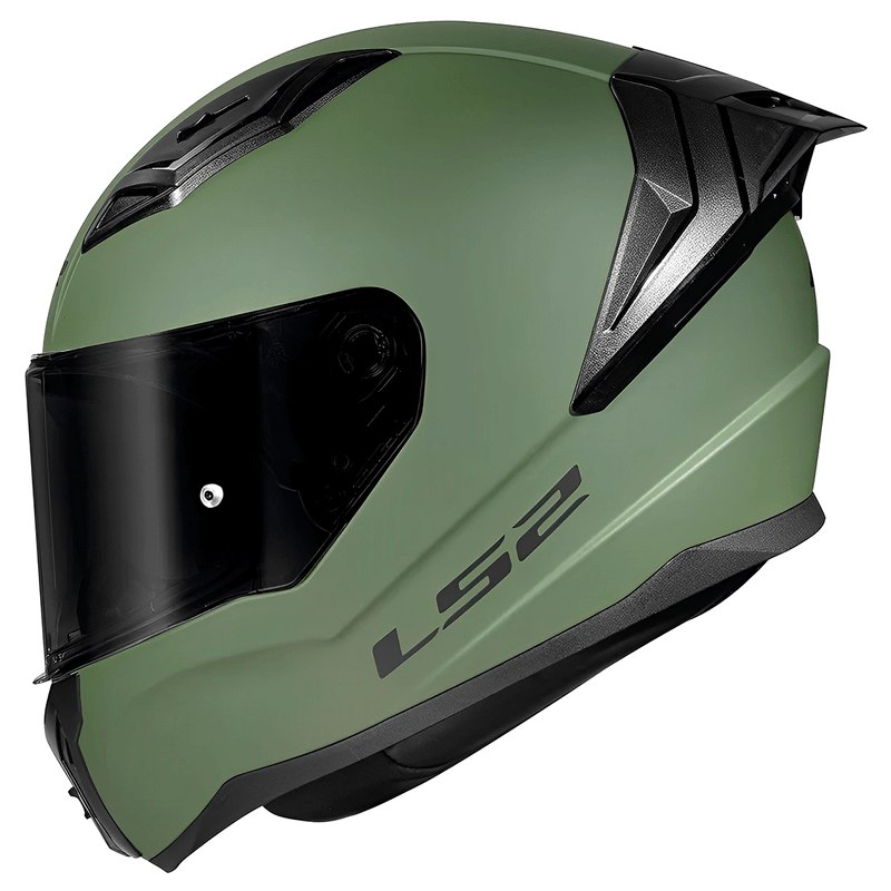 Capacete Original LS2 FF810 Vigo Monocolor Militar Verde