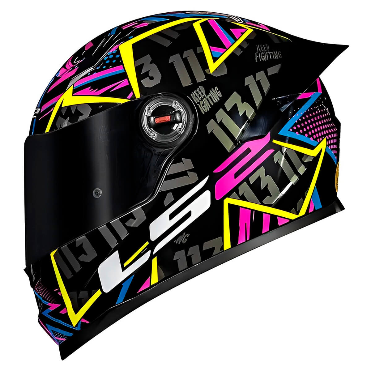 Capacete Original LS2 FF358 S Rafael Paschoalin Preto