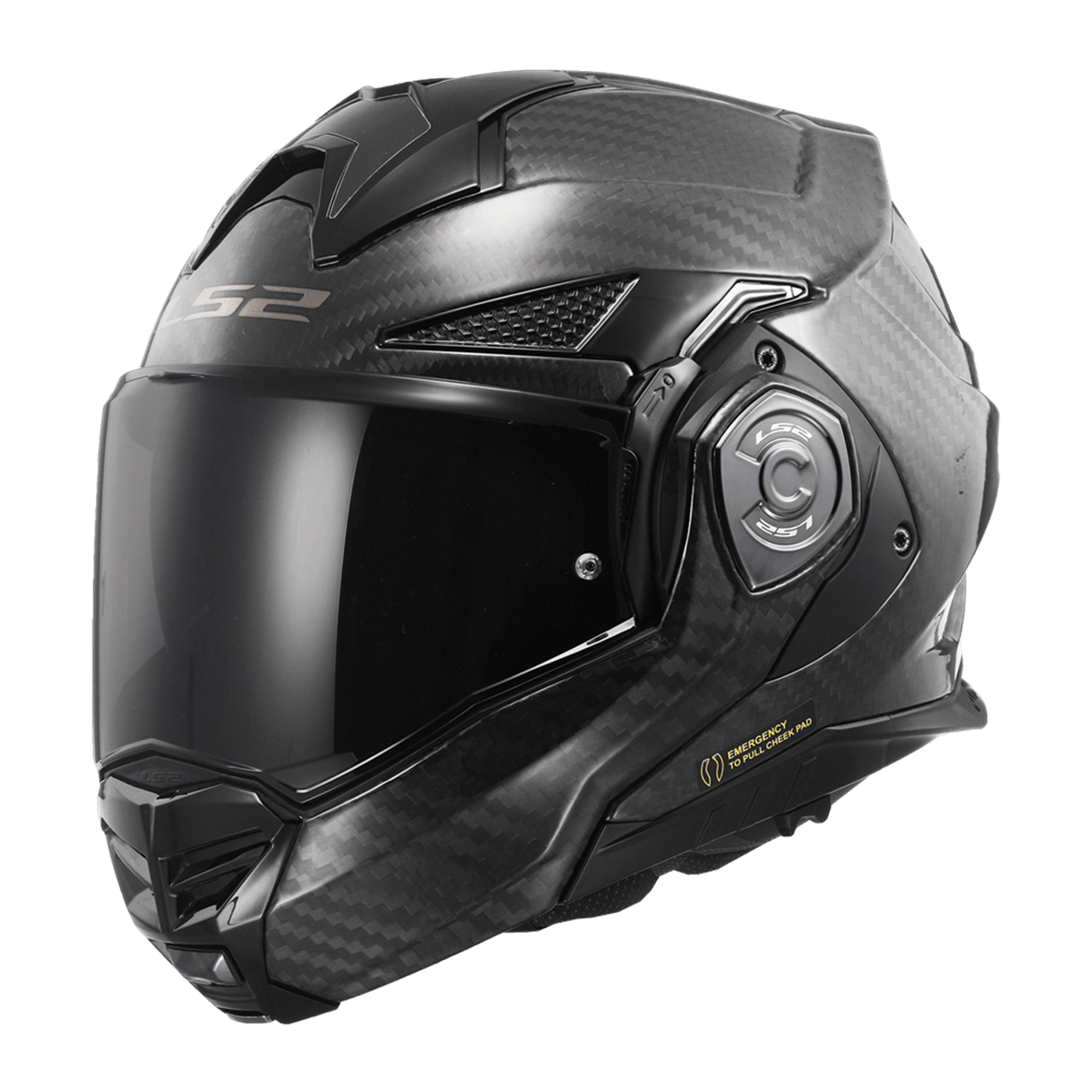 Capacete Original LS2 FF901 Advant X Carbon Preto