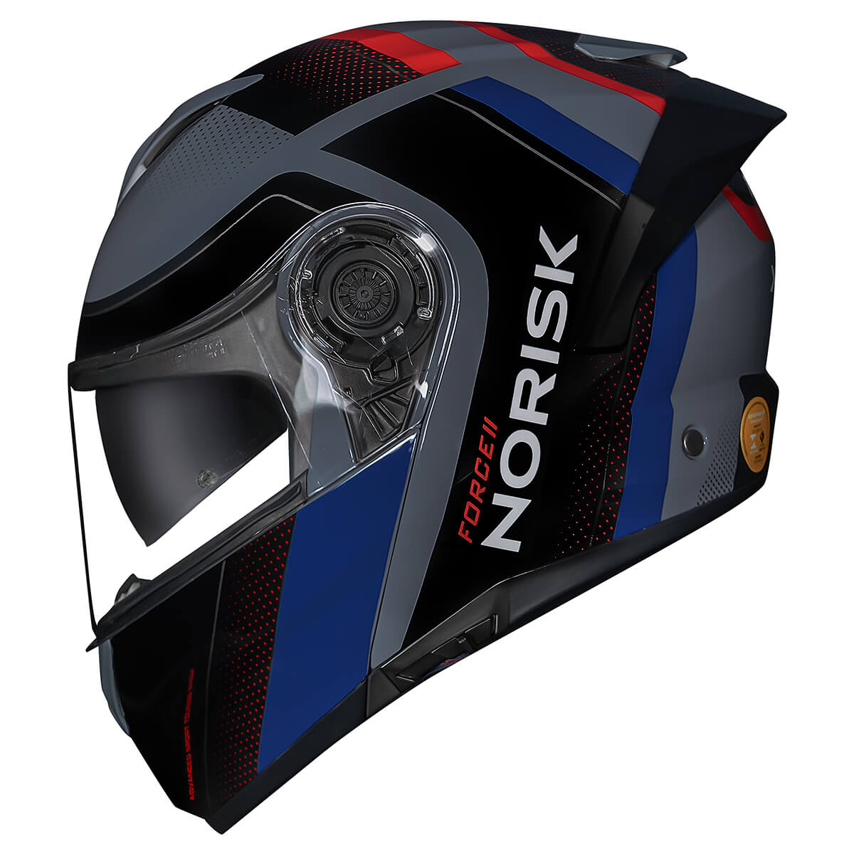 Capacete Original Norisk Force 2 Kore Preto Azul