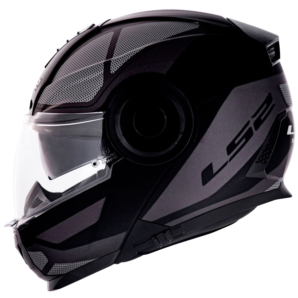 Capacete Original LS2 FF902 Scope Mask Preto Titanium