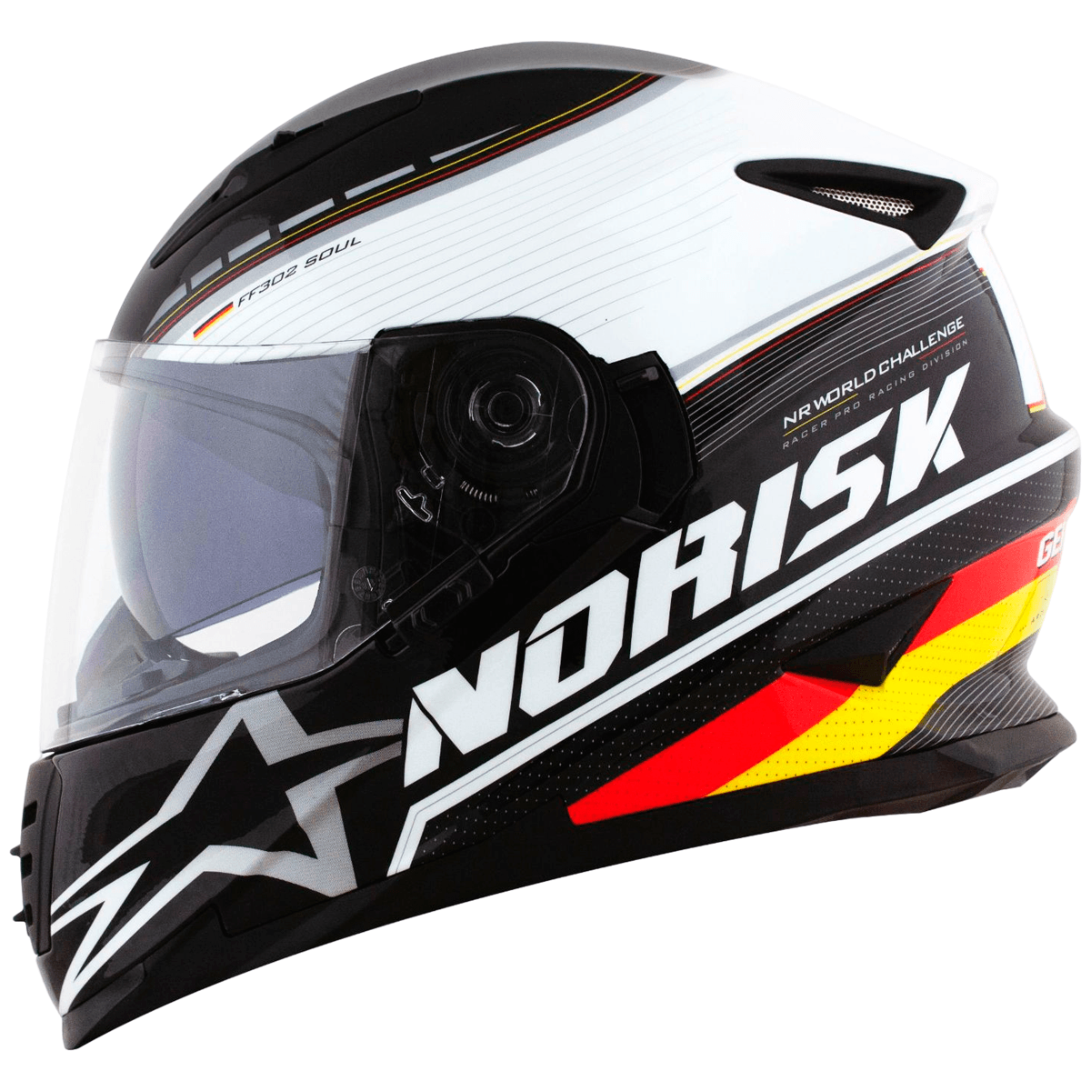 Capacete Original Norisk FF302 Soul Grand Prix Germany