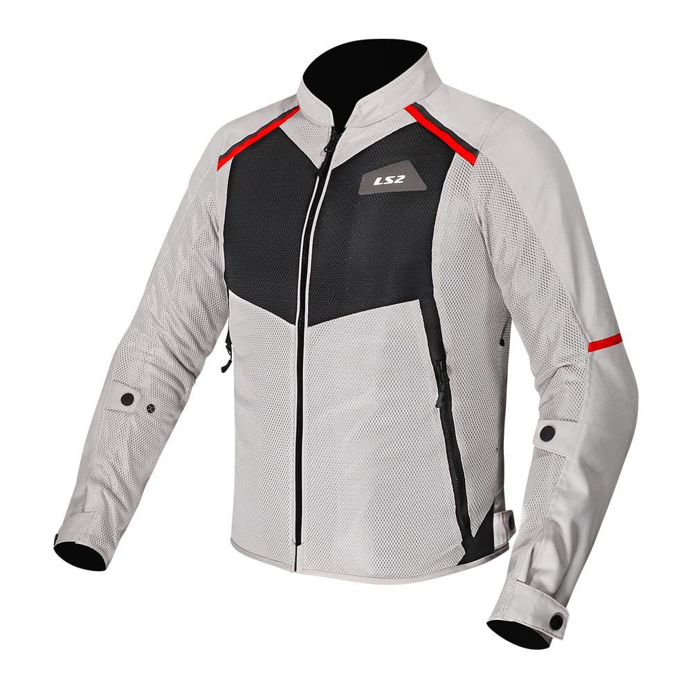 Jaqueta LS2 Breeze Cinza