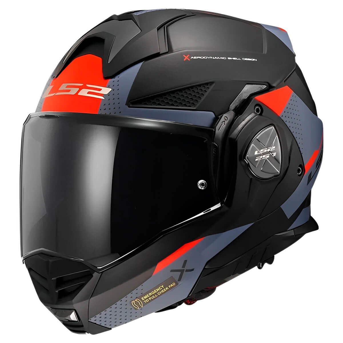 Capacete Original LS2 FF901 Advant X Oblivion Fosco Preto Azul