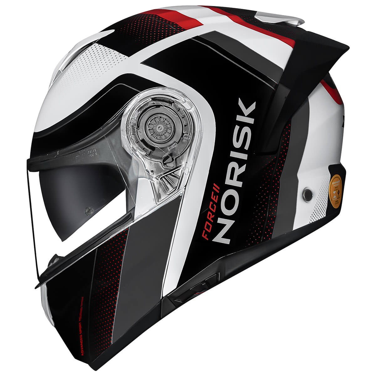 Capacete Original Norisk Force 2 Kore Prata