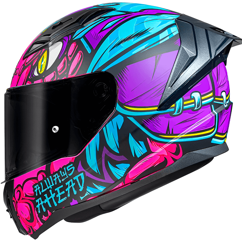 Capacete Original LS2 FF810 Vigo Drillox Fosco Roxo Fúcsia