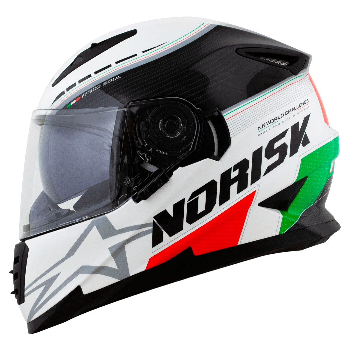 Capacete Original Norisk FF302 Soul Grand Prix Italy
