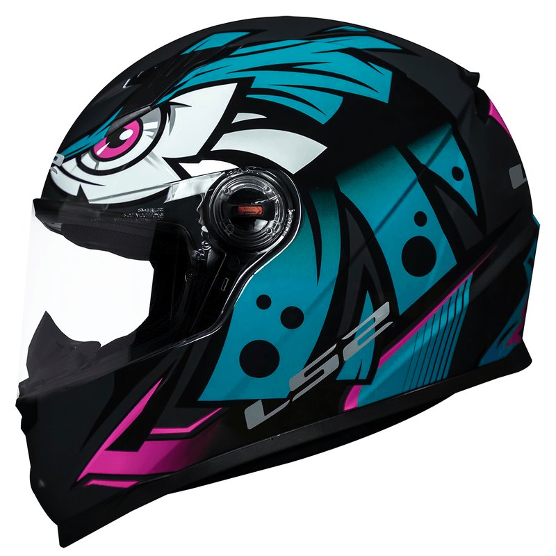 Capacete Original LS2 FF358 Tribal Verde