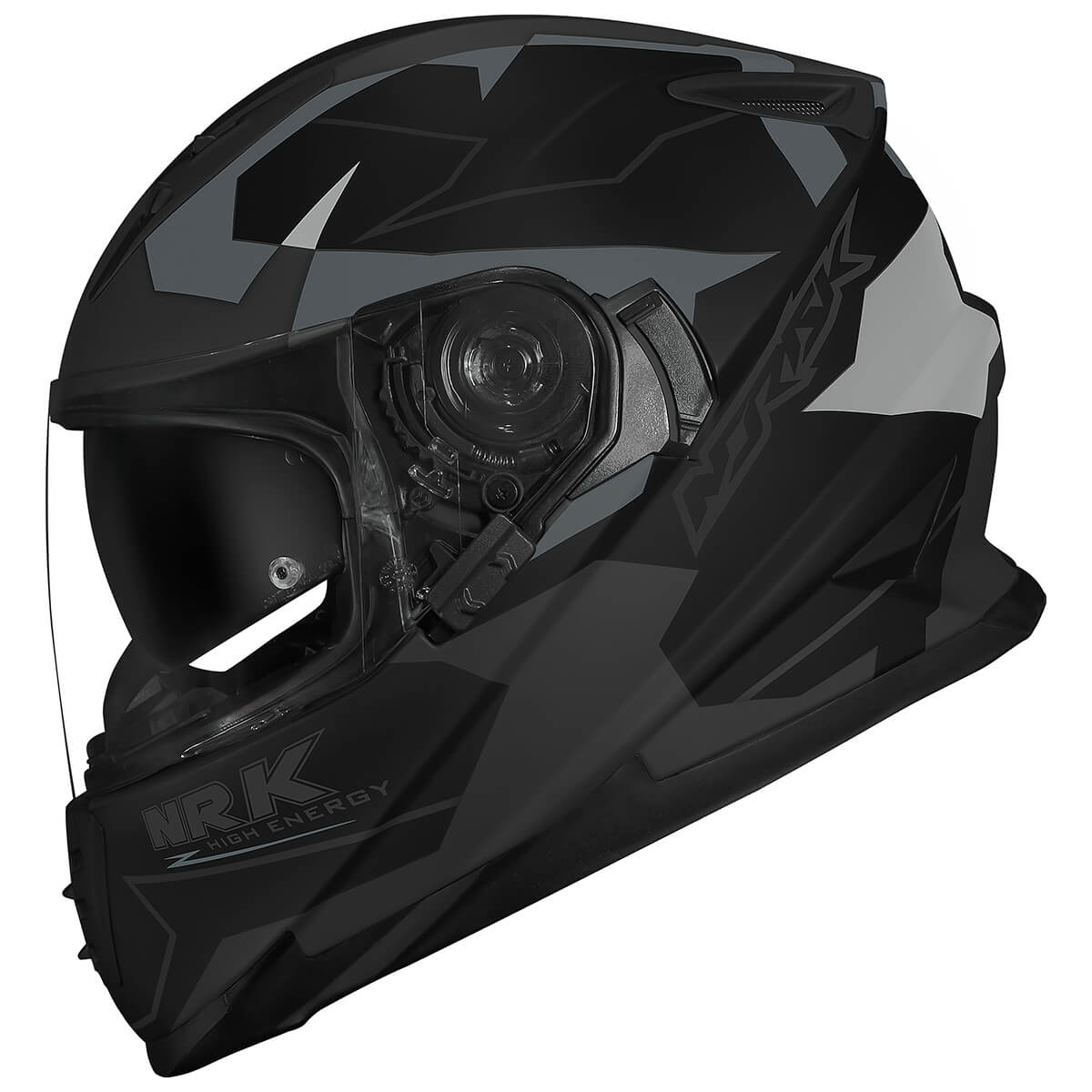 Capacete Original Norisk FF302 Soul District Fosco Titanium Preto